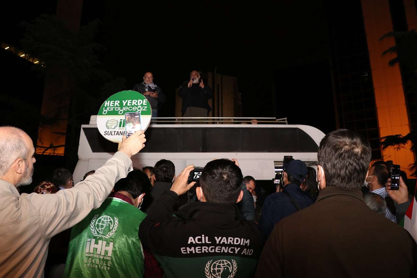 Siyonistlerin Mescidi Aksa baskını İstanbul'da protesto edildi